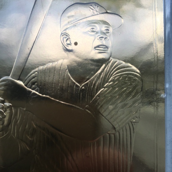 Gold Foil Babe Ruth Baseball Card (in case!) - Picture 2 of 7